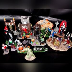 Lemax Spooky Town Halloween Figurine Collection